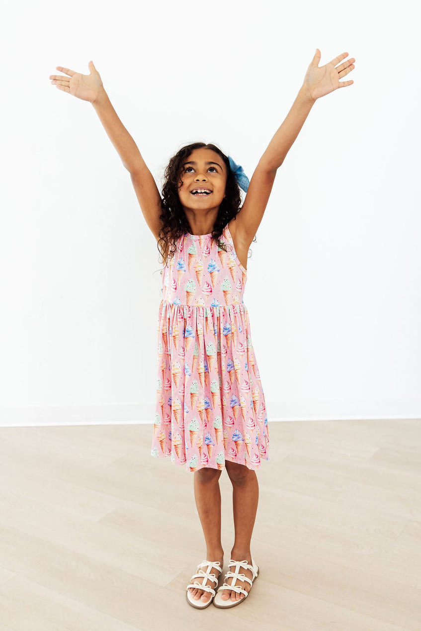 Ice Cream Dreams Tank Twirl Dress - Image 3