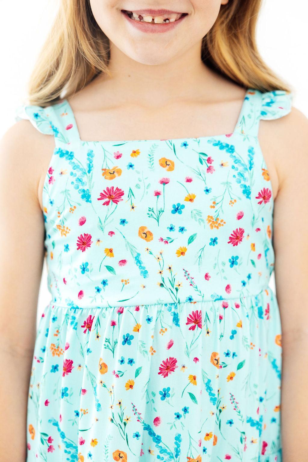 Bluebell Breeze Ruffle Maxi Dress - Image 6