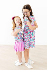 Time to Purr-ty S/S Pocket Twirl Dress - Image 2