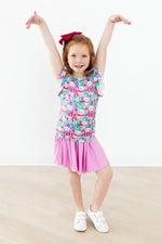 Time To Purr-ty S/S Ruffle Tee - Image 5