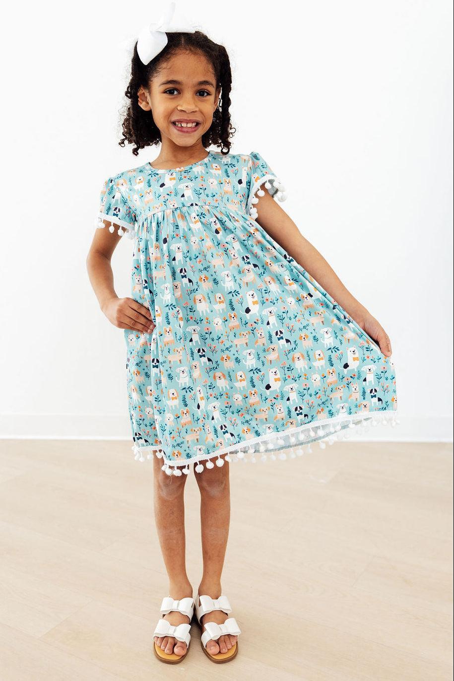 Furry Friends Pom Pom Dress - Image 2