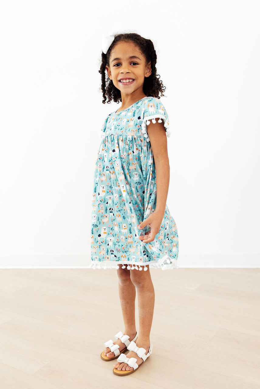 Furry Friends Pom Pom Dress - Image 4