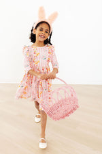 Daisy Ducklings 3/4 Sleeve Ruffle Twirl Dress - Image 3