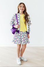 Mardi Gras Ruffle Twirl Skort - Image 2