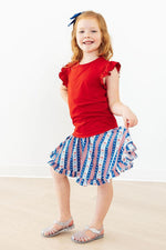 All-American Girl Ruffle Twirl Skort - Image 3