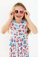 Little Miss Liberty Tank Twirl Dress - Image 3