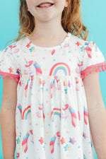 Unicorn Magic Pom Pom Dress - Image 2