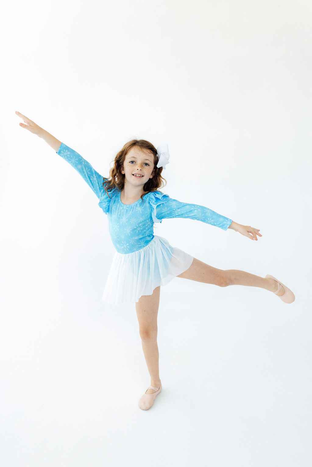 Snow Day L/S Twirl Leotard