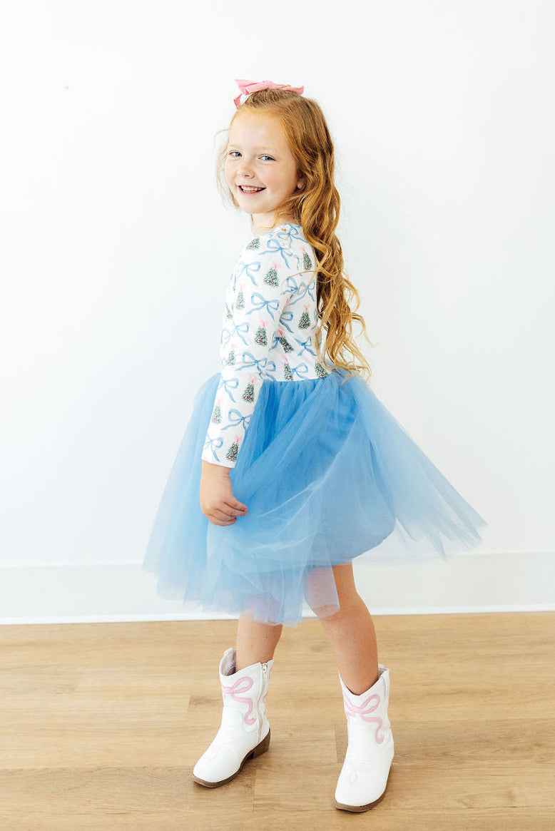 Coquette Christmas L/S Tutu Dress