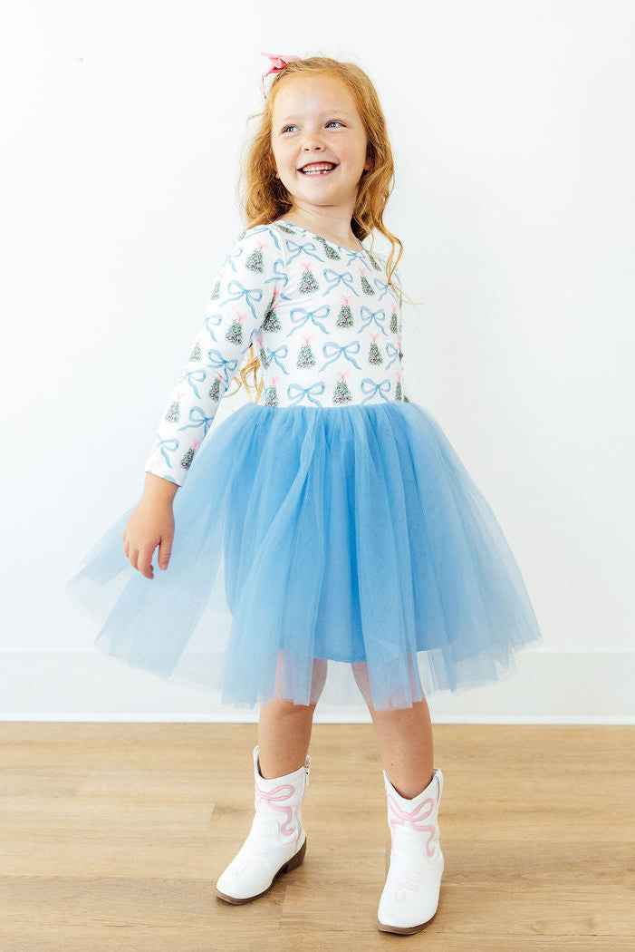 Coquette Christmas L/S Tutu Dress