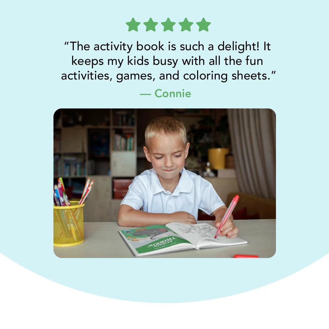 Generous Kids 3 Book Bundle with activity book