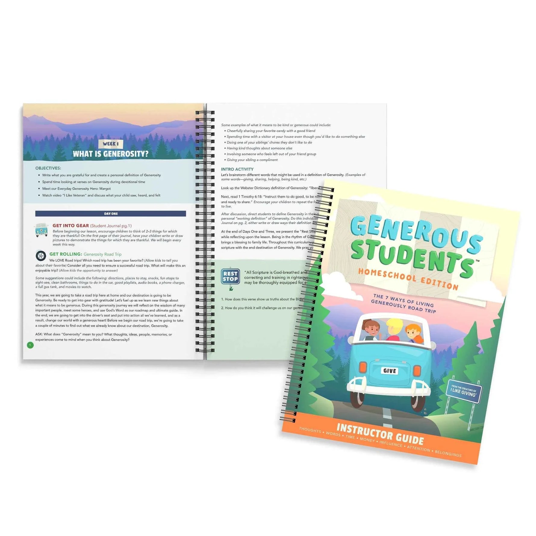 Generous Students Homeschool Course Kit (Ages 5-18)