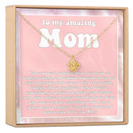 Mom Lotus Necklace