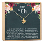 Mom Lotus Necklace