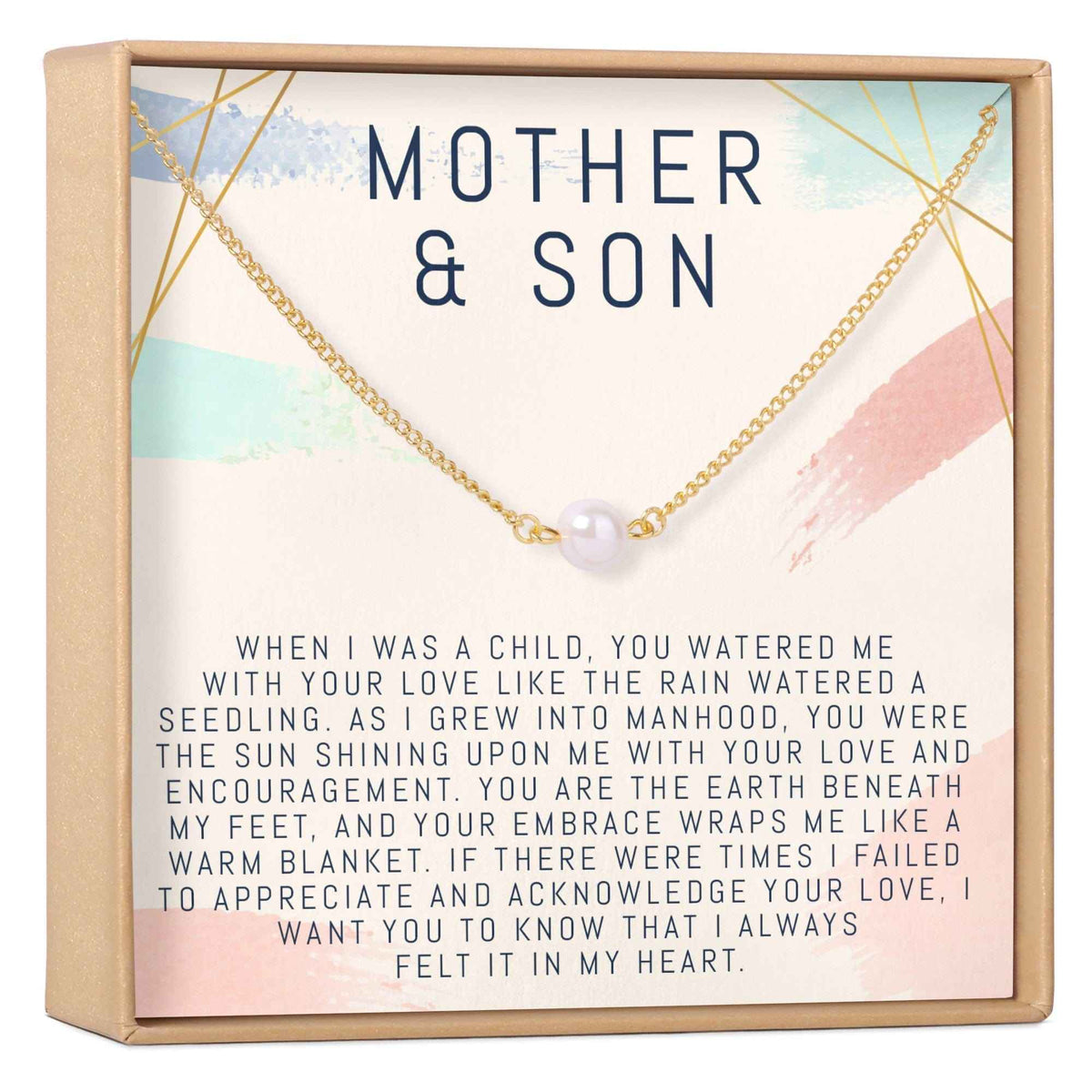 Mother and Son Pearl Necklace