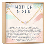 Mother and Son Pearl Necklace