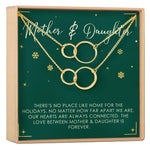 Mother & Daughter Christmas Necklace, Multiple Styles