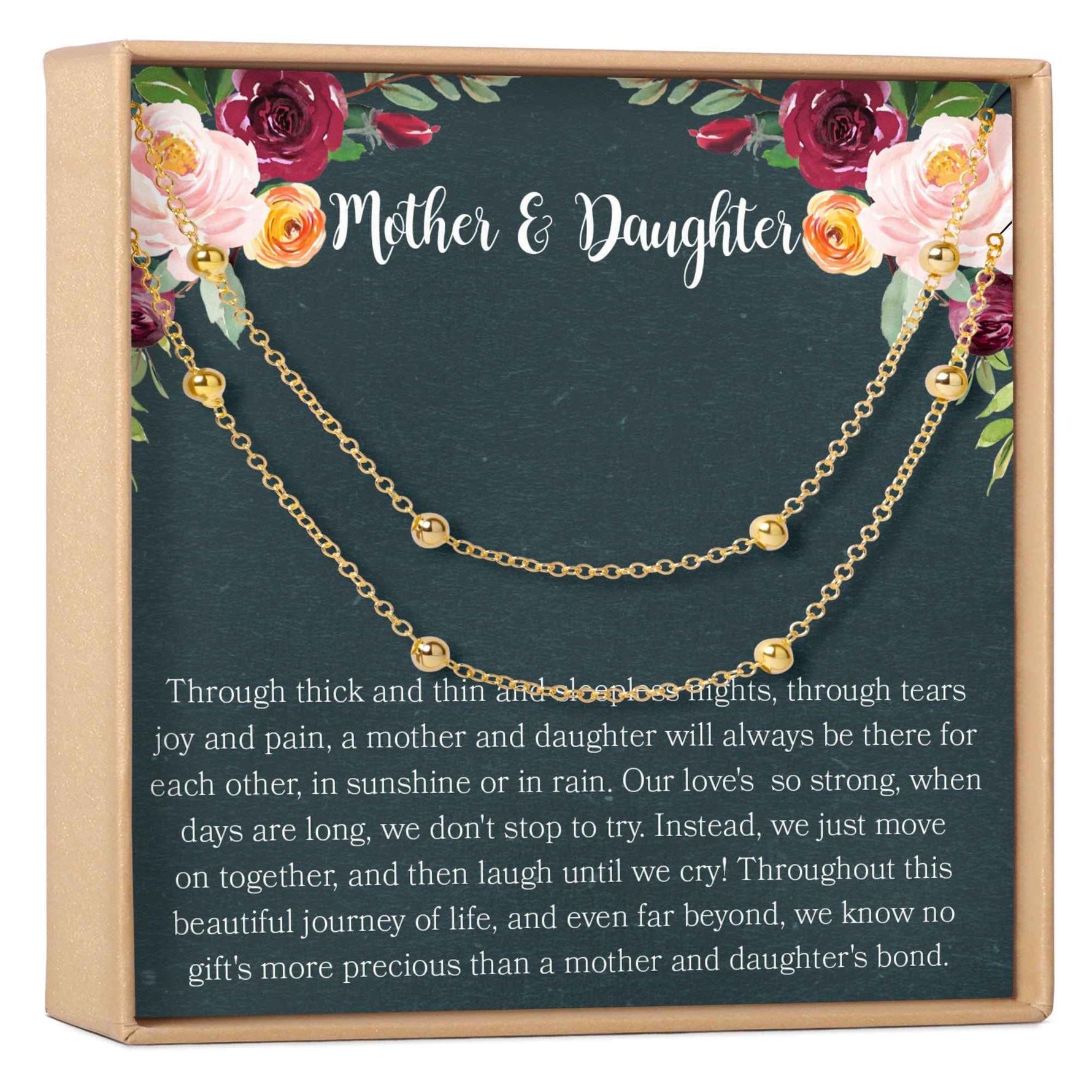 Mother & Daughter Dot  Bracelet Set