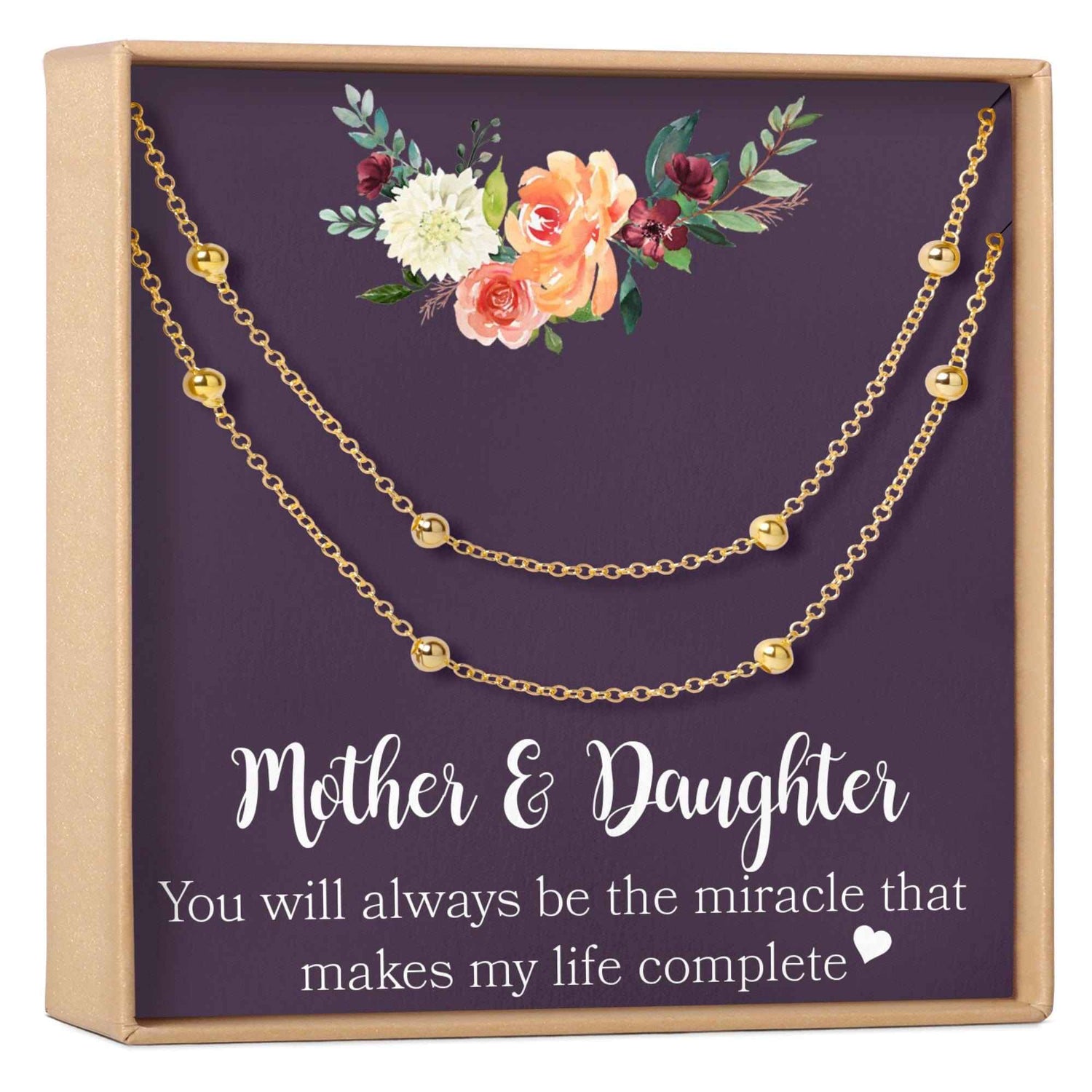 Mother & Daughter Dot  Bracelet Set