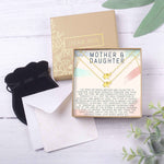 Mother & Daughter Elephant Necklace Set
