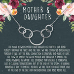 Mother & Daughter Five Circles Necklace