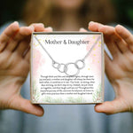 Mother & Daughter Four Circles Necklace