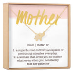 Mother Elephant Pendant Necklace
