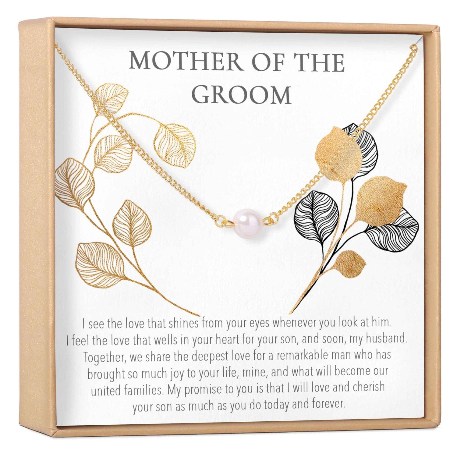 Mother of the Groom Pearl Necklace