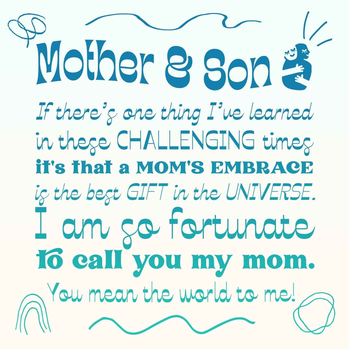 Mother & Son Gift Box Set