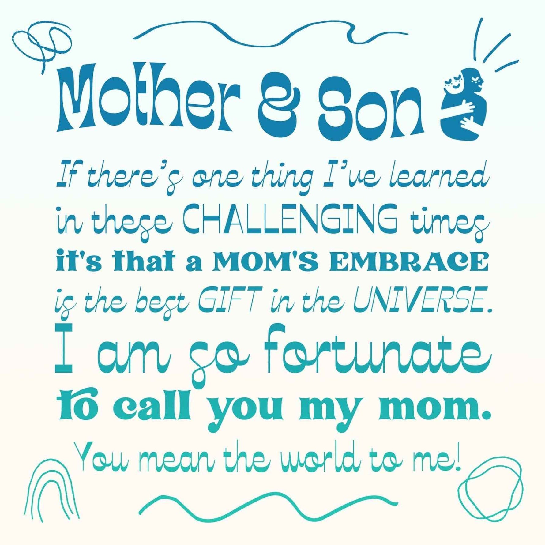 Mother & Son Gift Box Set