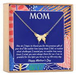 Mother's Day Butterfly Pendant Necklace