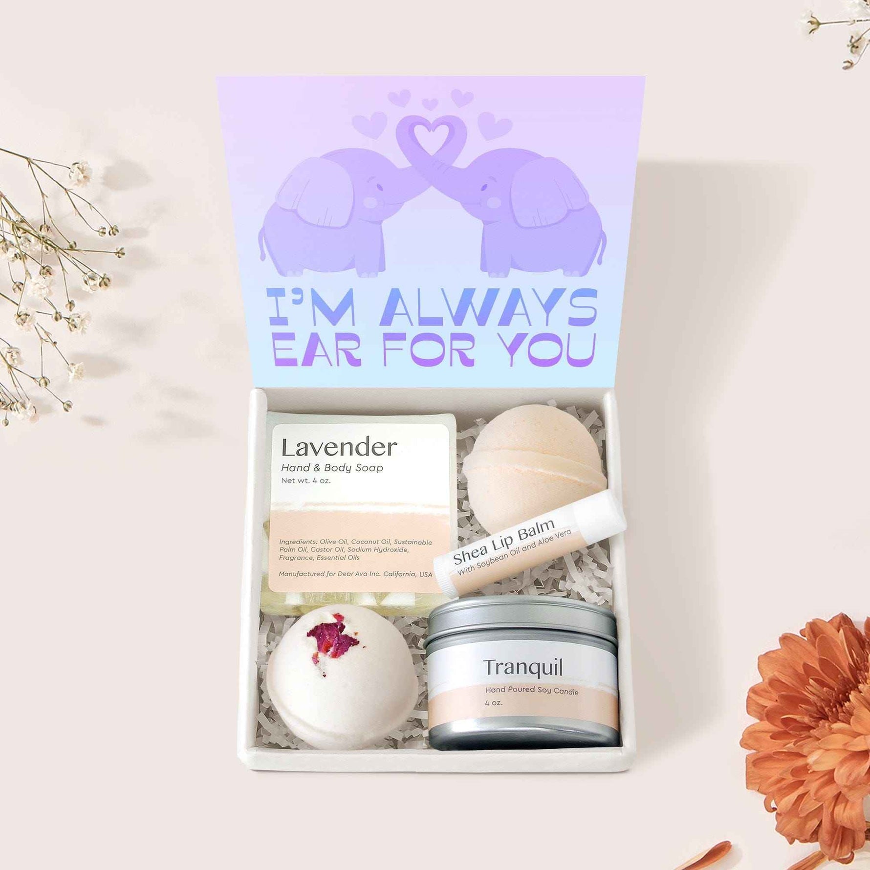 Motivational Pearl Necklace Gift Box Set