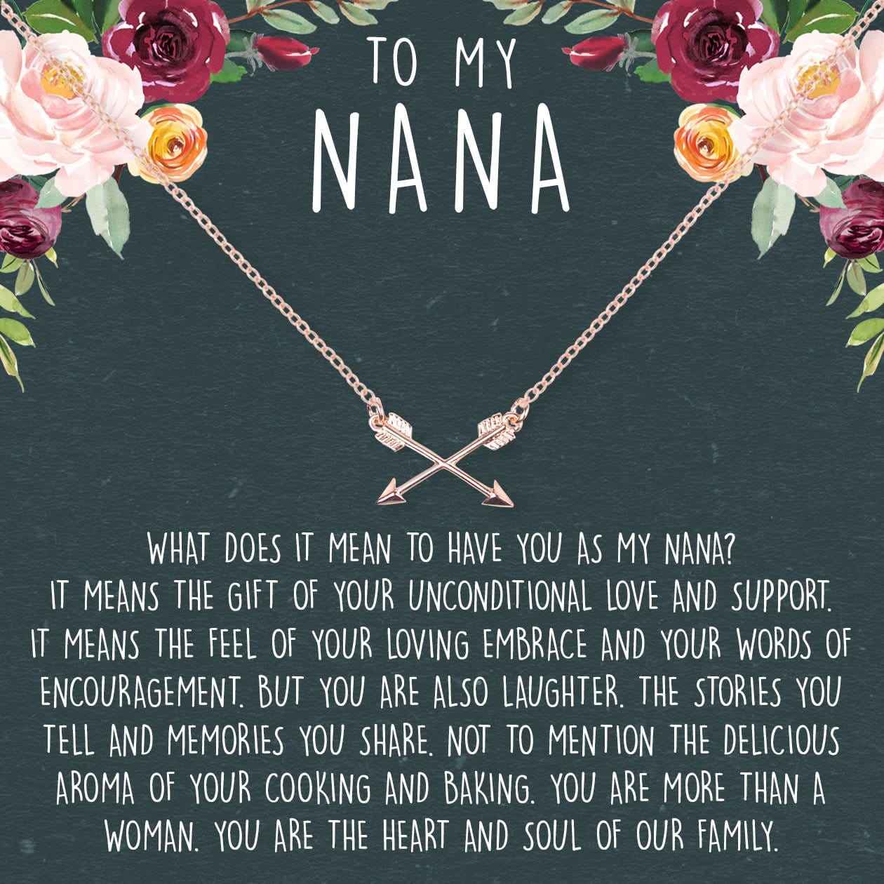 Nana Double Intersecting Arrows Necklace