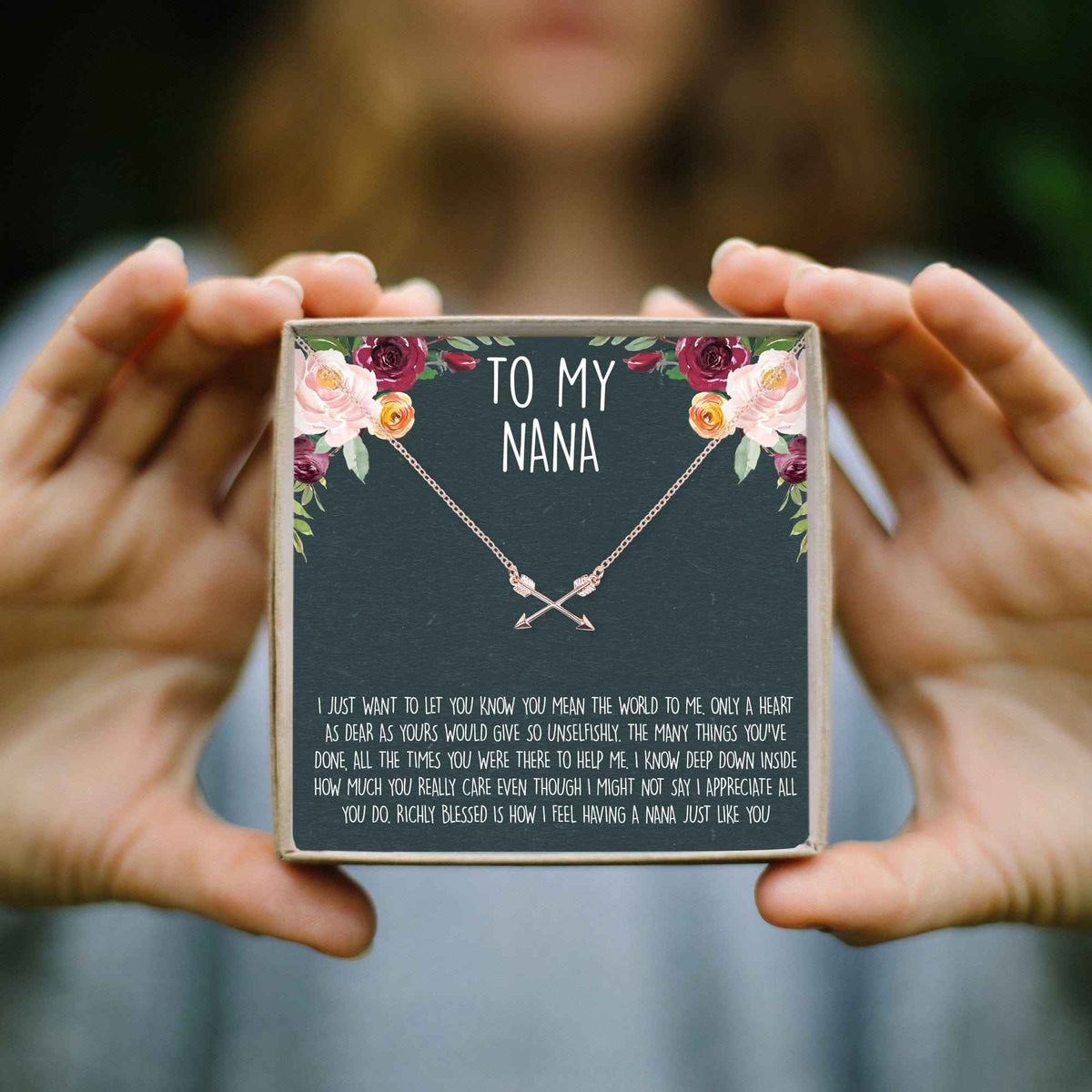 Nana Double Intersecting Arrows Necklace