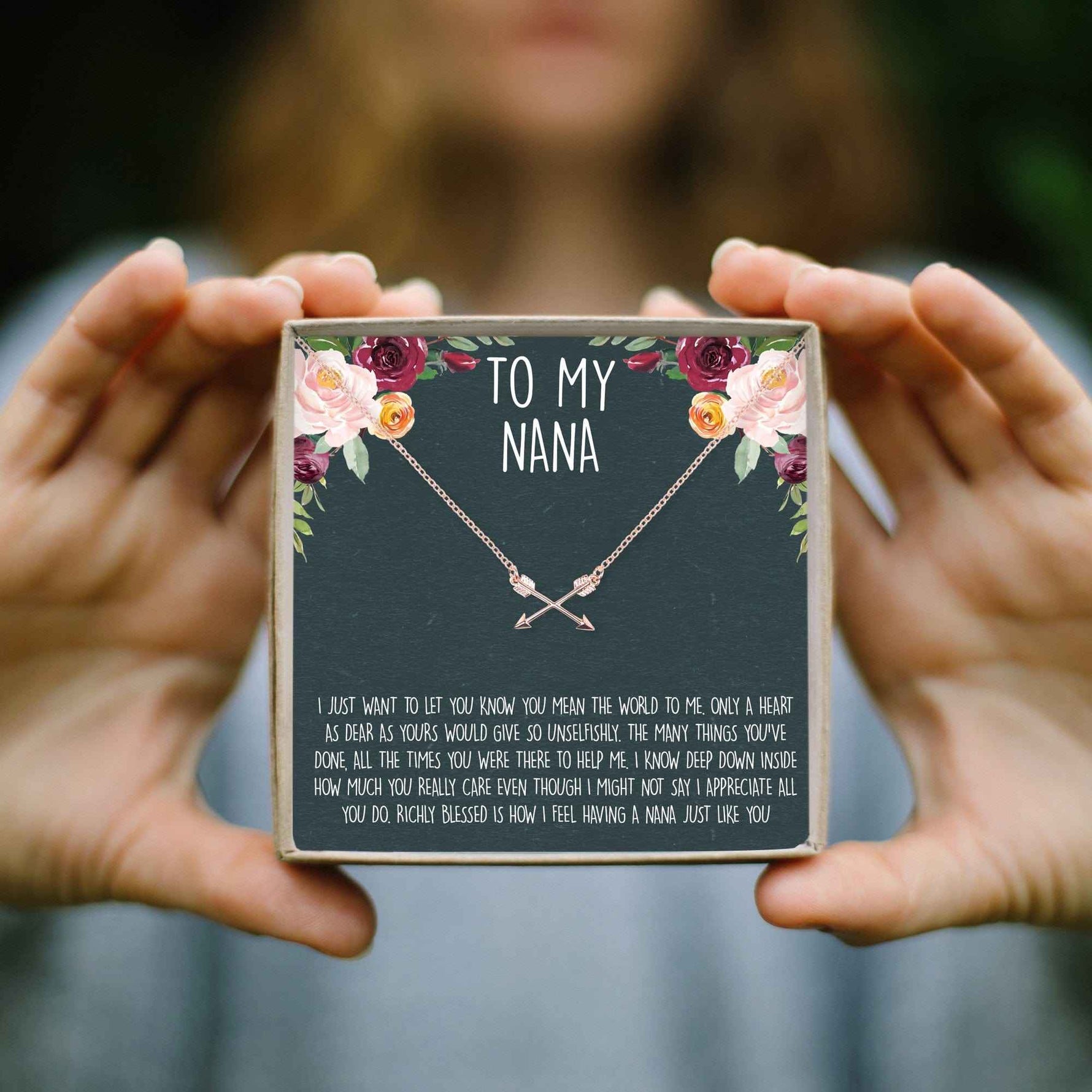 Nana Double Intersecting Arrows Necklace