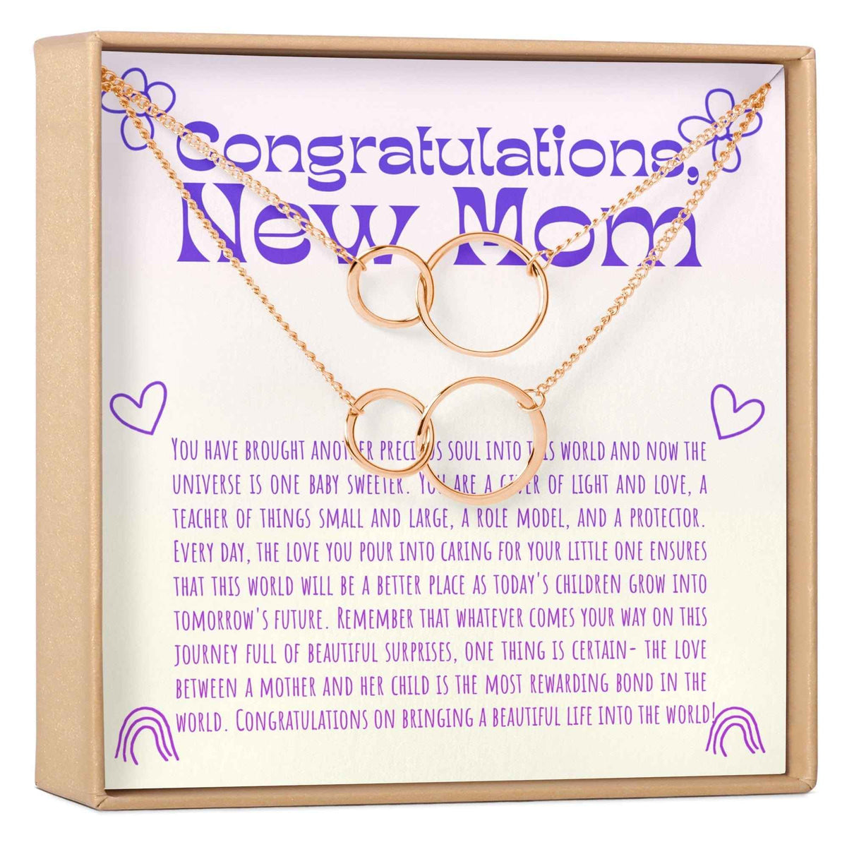 New Mom Necklace, Multiple Styles