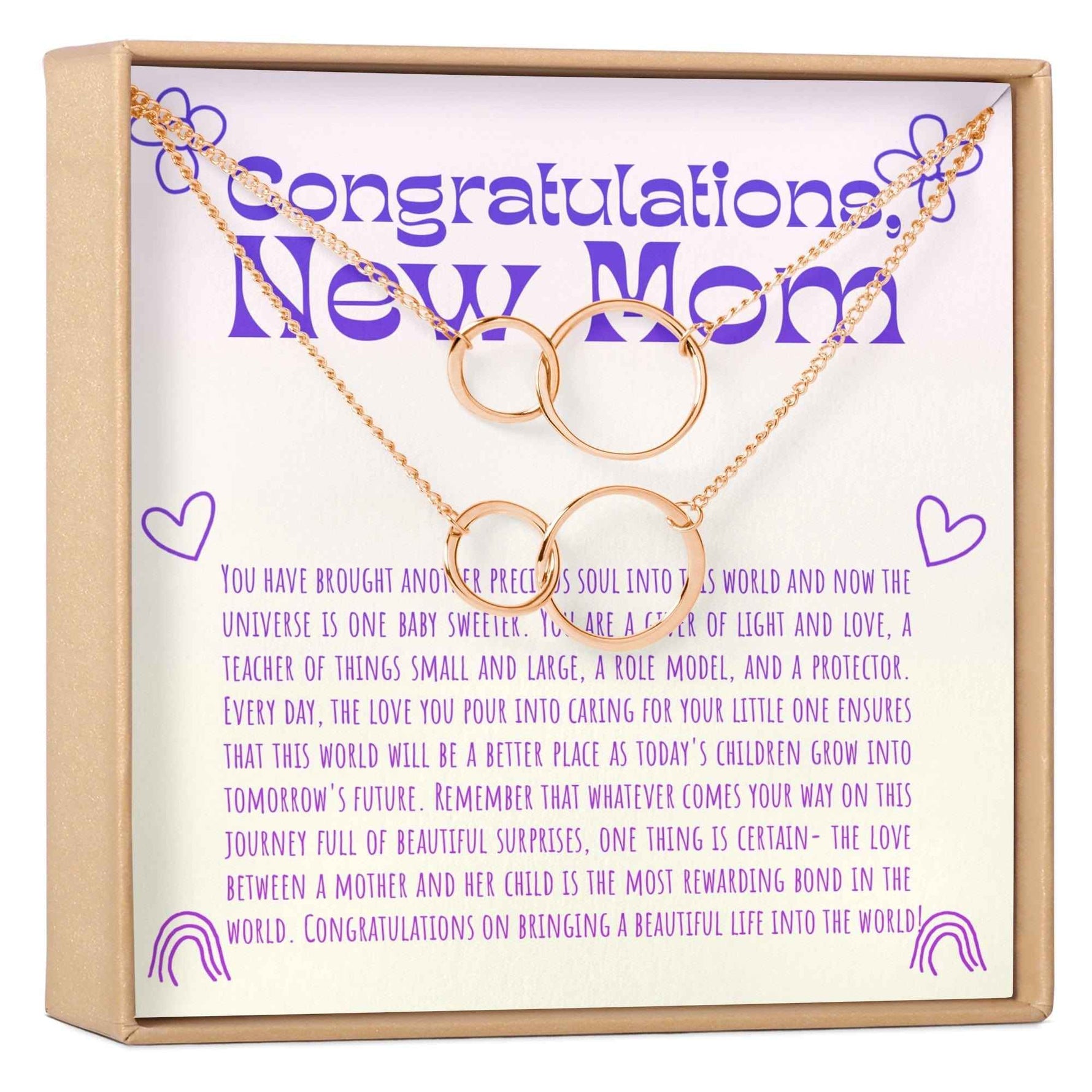 New Mom Necklace, Multiple Styles