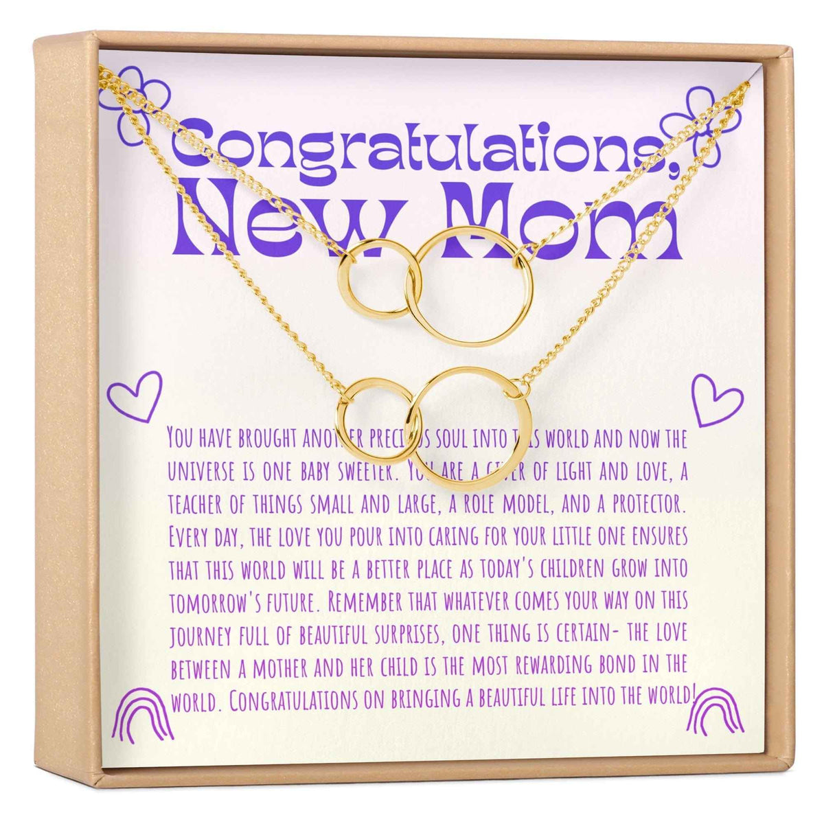 New Mom Necklace, Multiple Styles