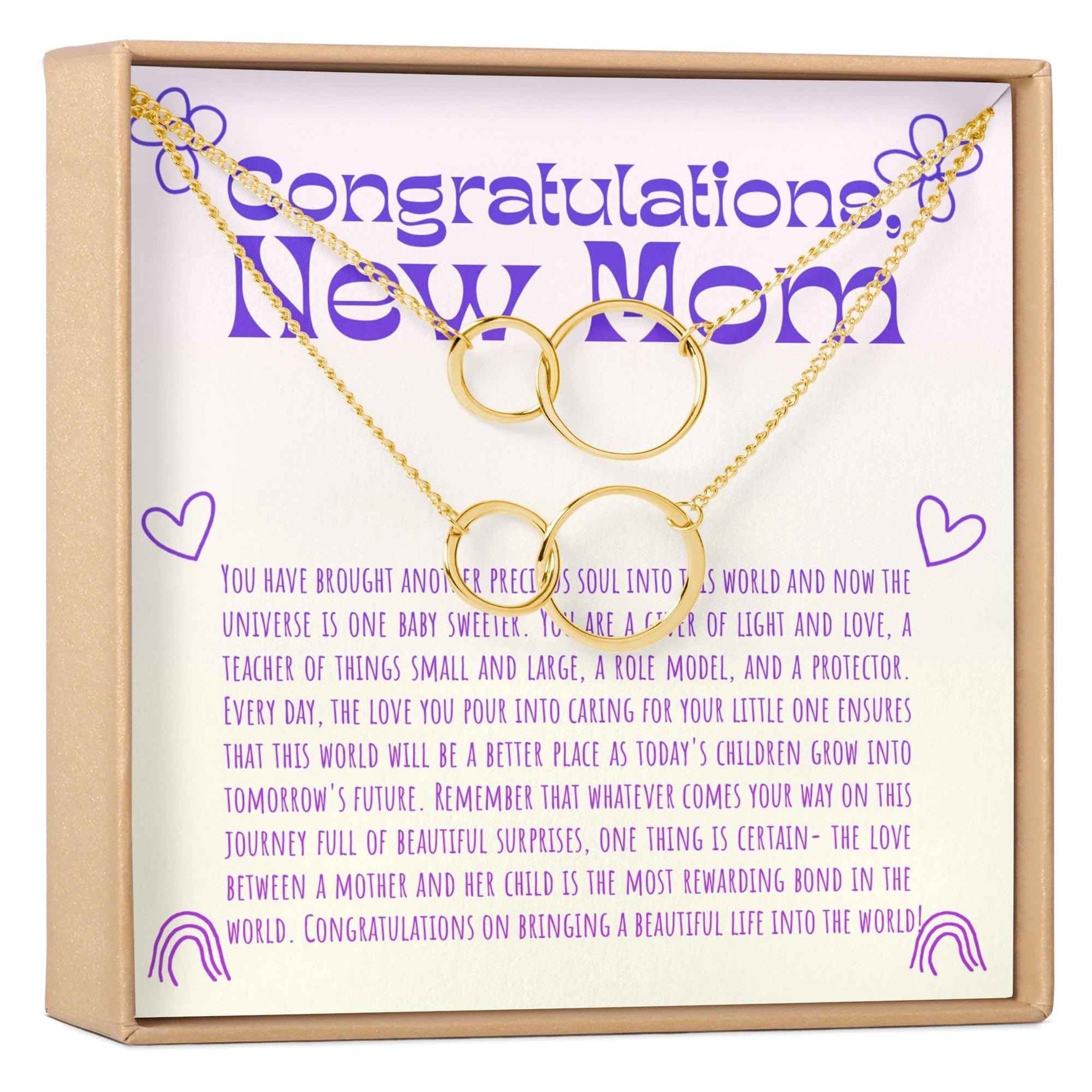 New Mom Necklace, Multiple Styles