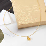 November Birthday Gemstone Necklace