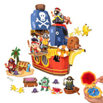 Banana-Rama Pirate Ship: Plucky Pirates Buildable Playset - Cindi Book