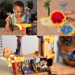 Banana-Rama Pirate Ship: Plucky Pirates Buildable Playset - Cindi Book