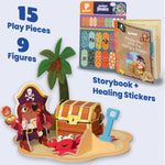 Banana-Rama Pirate Ship: Plucky Pirates Buildable Playset - Cindi Book