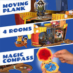 Banana-Rama Pirate Ship: Plucky Pirates Buildable Playset - Cindi Book