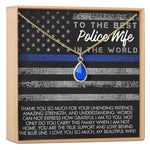 Police Wife Gemstone Necklace