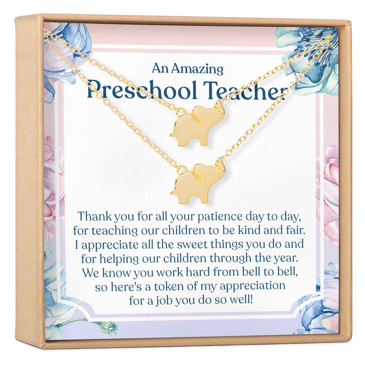 Preschool Teacher Necklace, Multiple Styles Jewelry