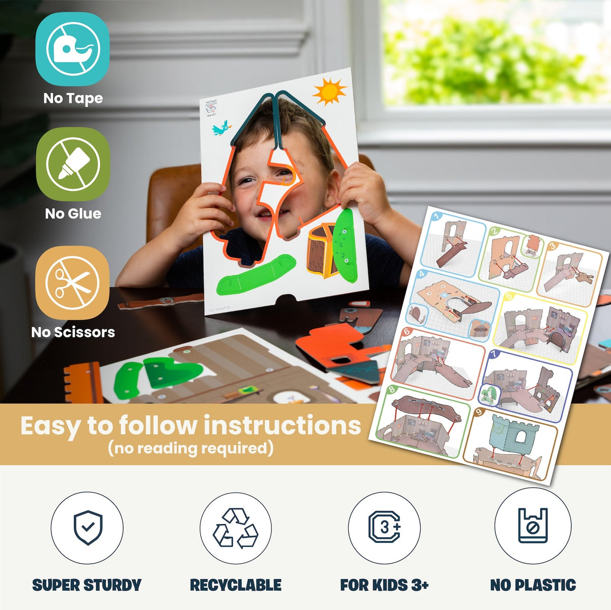 Curious Kingdom Castle: Buildable 3D Playset (50% off)