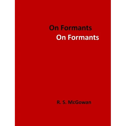 On Formants - Paperback