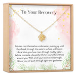 Recovery Lotus Necklace