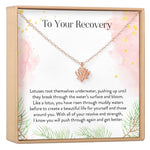 Recovery Lotus Necklace